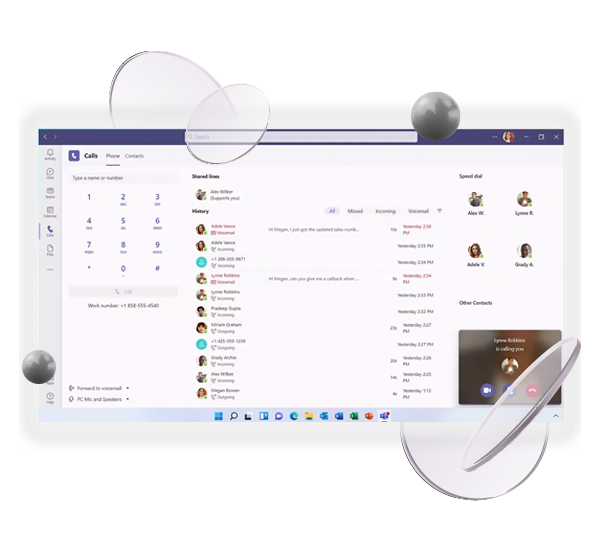 Teléfono de Microsoft Teams