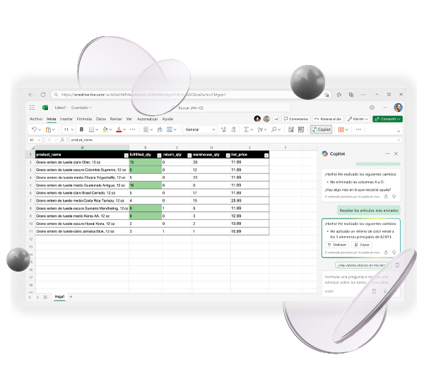 Copilot en Excel