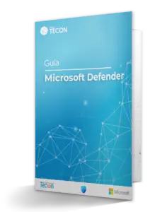 Portada para la descarga de la guía de Microsoft Defender