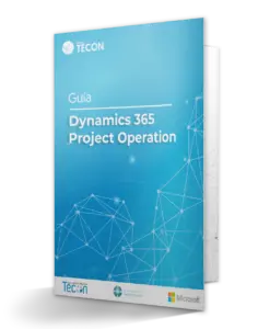 Portada de la guía de descarga de Microsoft Dynamics 365 Project Operations